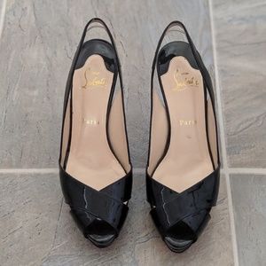 Christian Louboutin patent leather heels